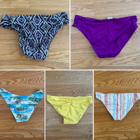 *9* Women's Swim Pieces (4 Tops + 5 Bottoms) - Picture 11 of 12